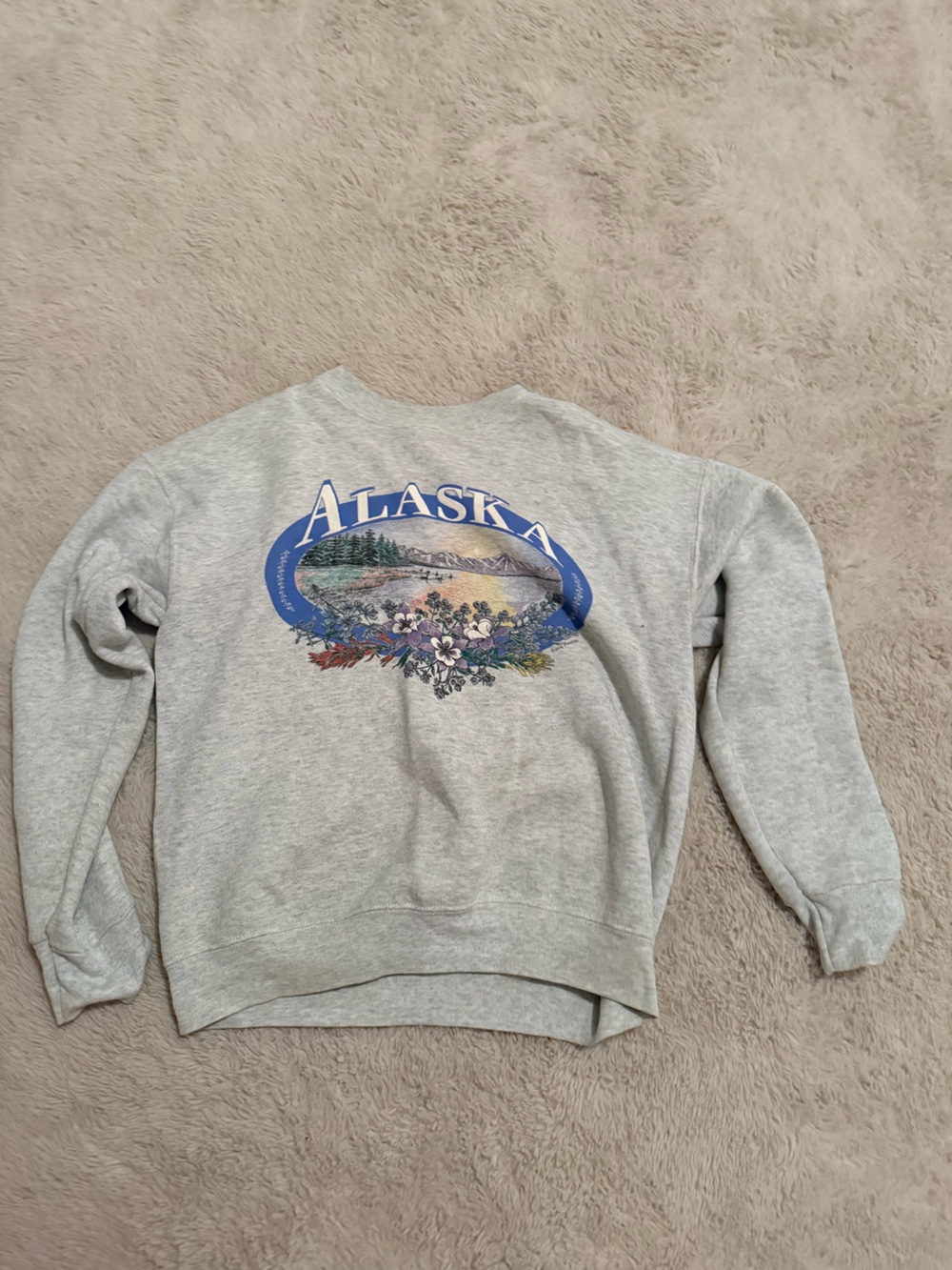 Vintage Alaska crewneck sweater